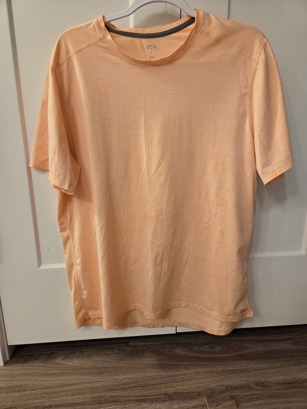 DSG Peach Short-Sleeve Crew Performance Tee